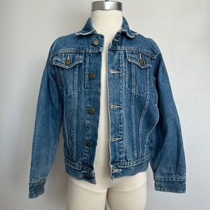 Greatland Sportswear vintage kids denim jacket size 5/6